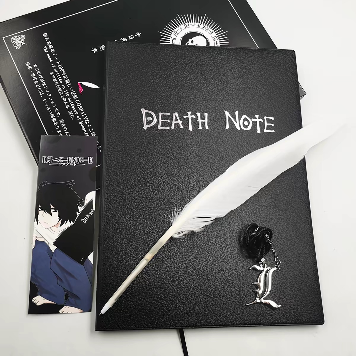 Death Note Replica - Тетрадь для косплея «Тетрадь смерти», аниме-реплика,