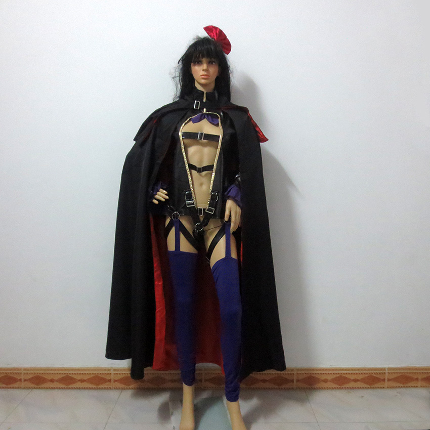 Anime Cosplay Nome - Macross Frontier Sheryl Nome Черный Кролик
