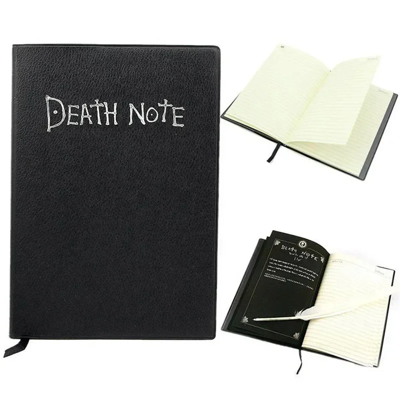 Death Note Replica - Набор блокнотов A5 «Тетрадь смерти» в