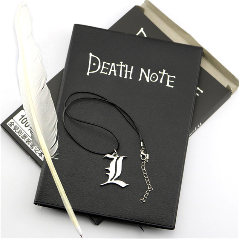 Death Note Replica - Набор блокнотов в стиле аниме «Смерть»,