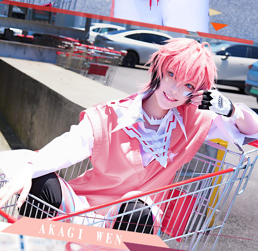 Anime Cosplay Pink - Костюм для косплея Аканги из аниме