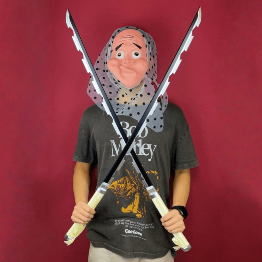 Anime Cosplay Real - 40 дюймов Demon Slayer Inosuke Katana