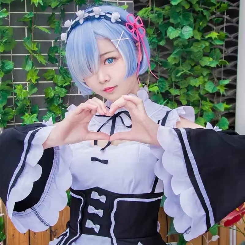 Костюм для косплея Рам и Рем и – обзор и цена Anime Cosplay Re Zero