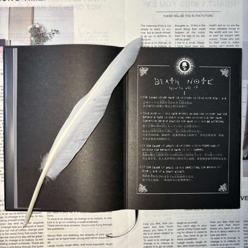 Новый коллекционный блокнот «Т – обзор и цена Death Note Replica