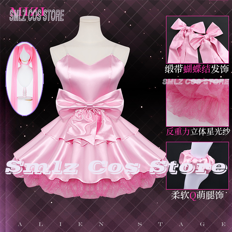 Розовый женский костюм зомби М – обзор и цена Anime Cosplay Pink
