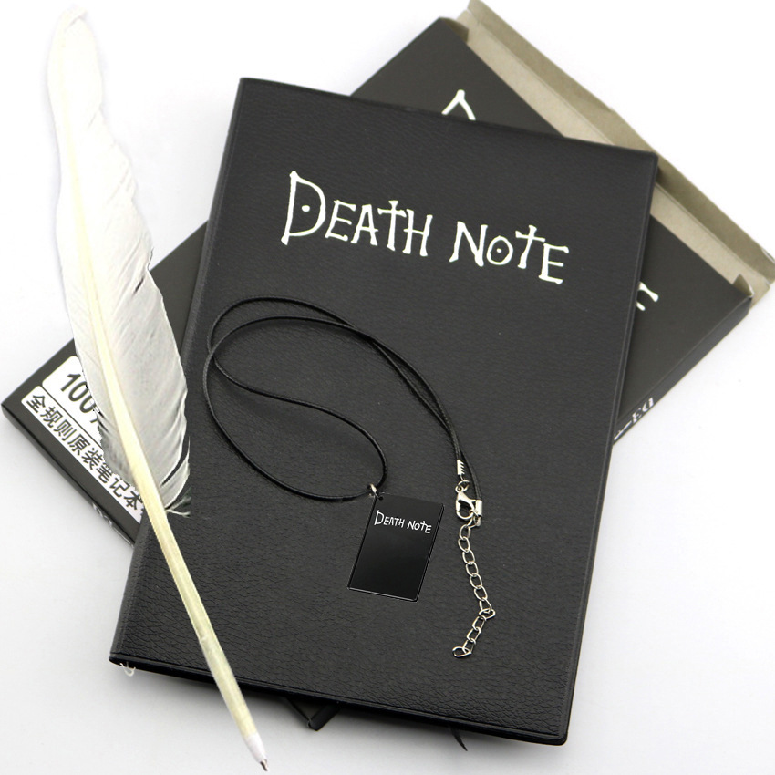 Набор блокнотов в стиле аниме  – обзор и цена Death Note Replica