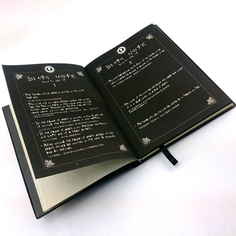 Набор блокнотов в стиле аниме  – обзор и цена Death Note Replica