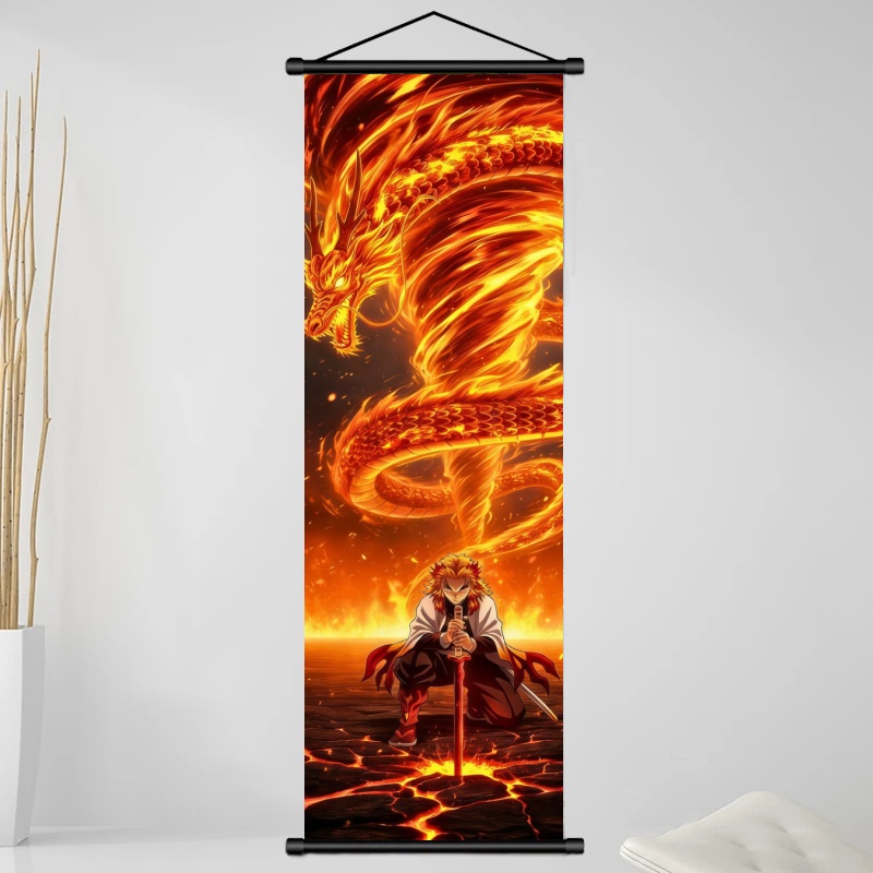 Аниме-постер Demon Slayer: Кёд – обзор и цена Anime Cosplay Props
