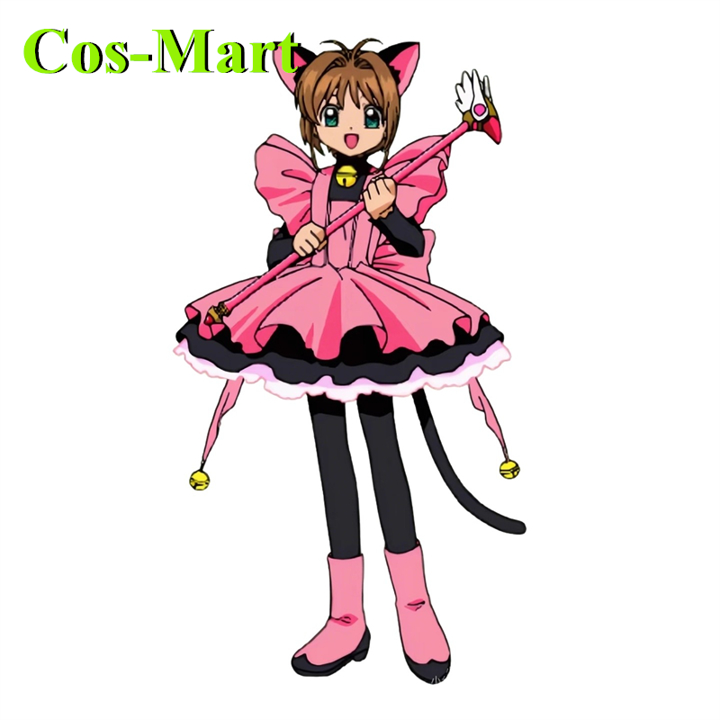 Cos-Mart аниме Cardcaptor Saku – обзор и цена Anime Cosplay Pink