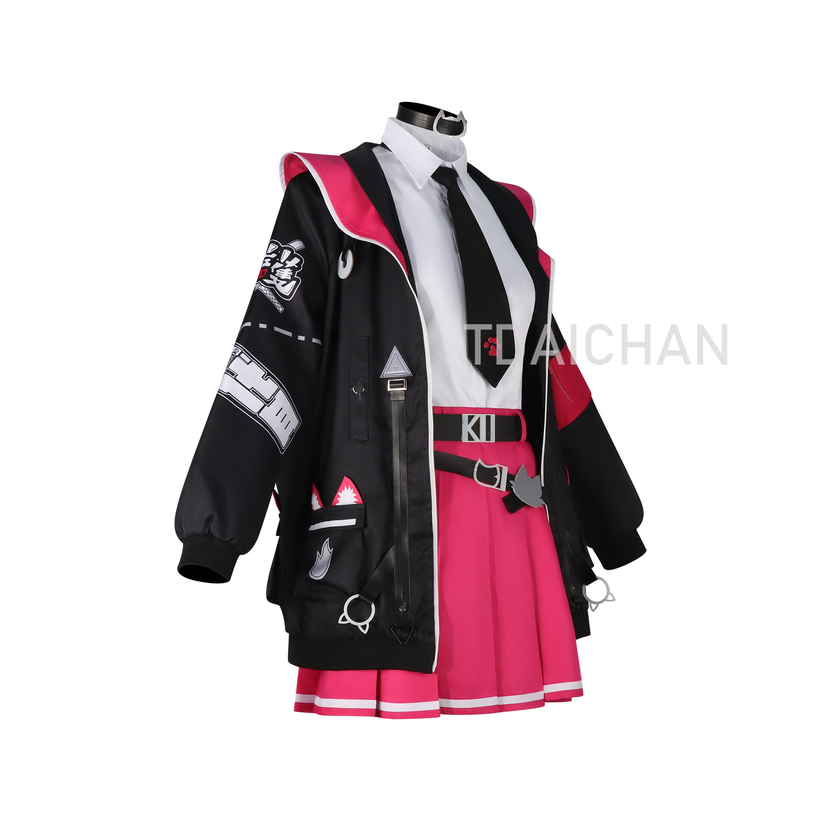 Костюм для косплея Наналли Кол – обзор и цена Anime Cosplay Pink