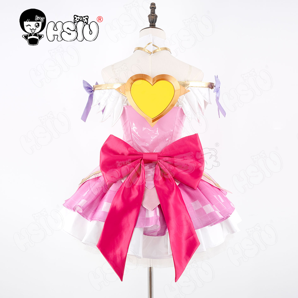 Юно Косплей Костюм Парик HSIU  – обзор и цена Anime Cosplay Pink