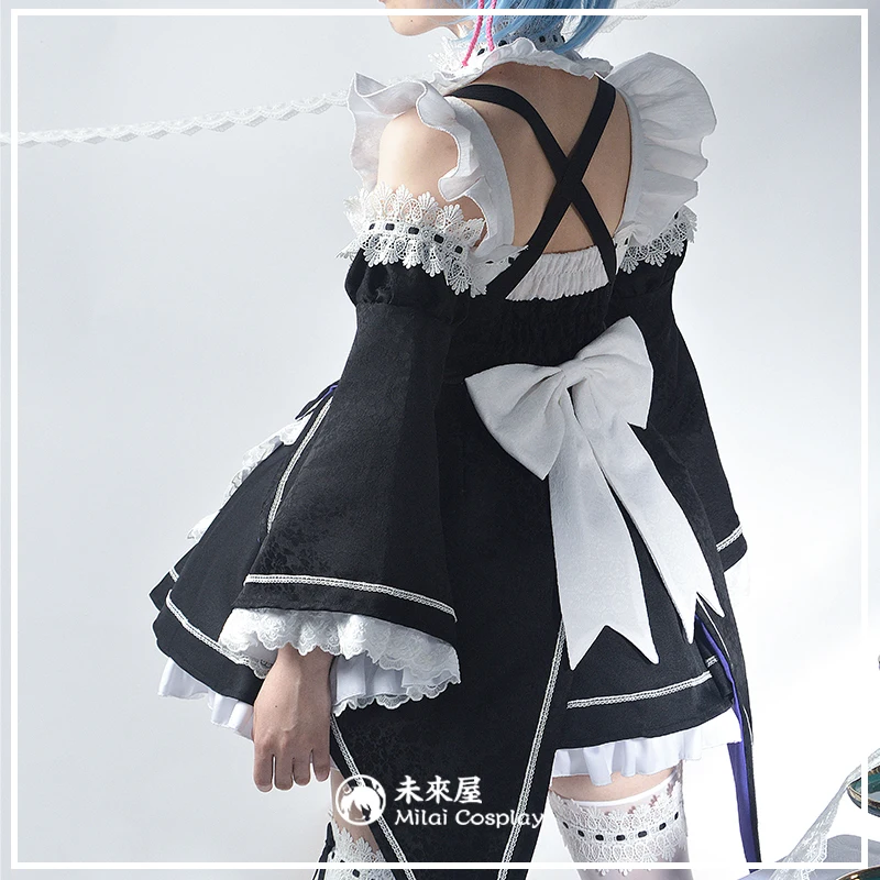 Костюм для косплея Рем — плать – обзор и цена Anime Cosplay Re Zero
