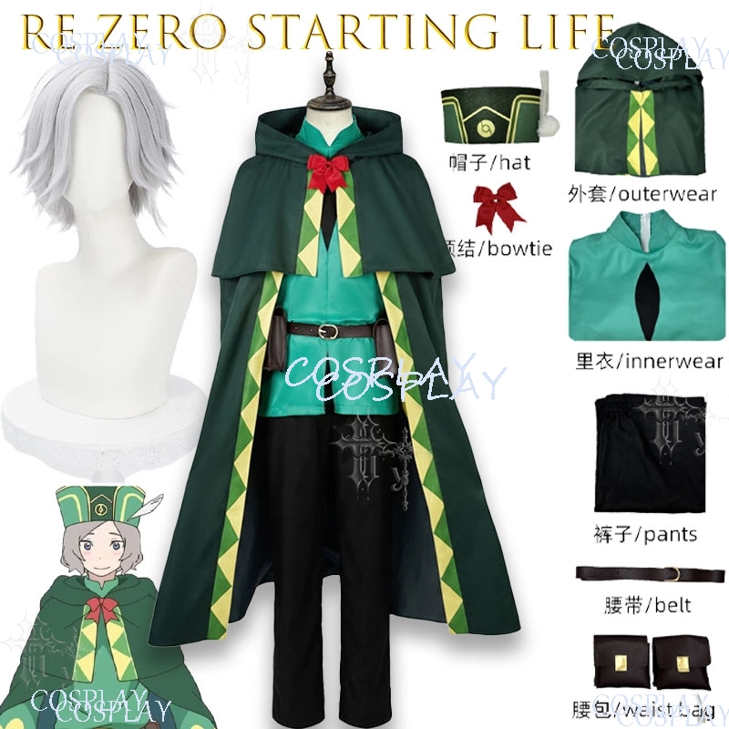 Костюм для косплея Re:Zero — Ж – обзор и цена Anime Cosplay Re Zero